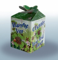 Greengift Lucky four leaf clover